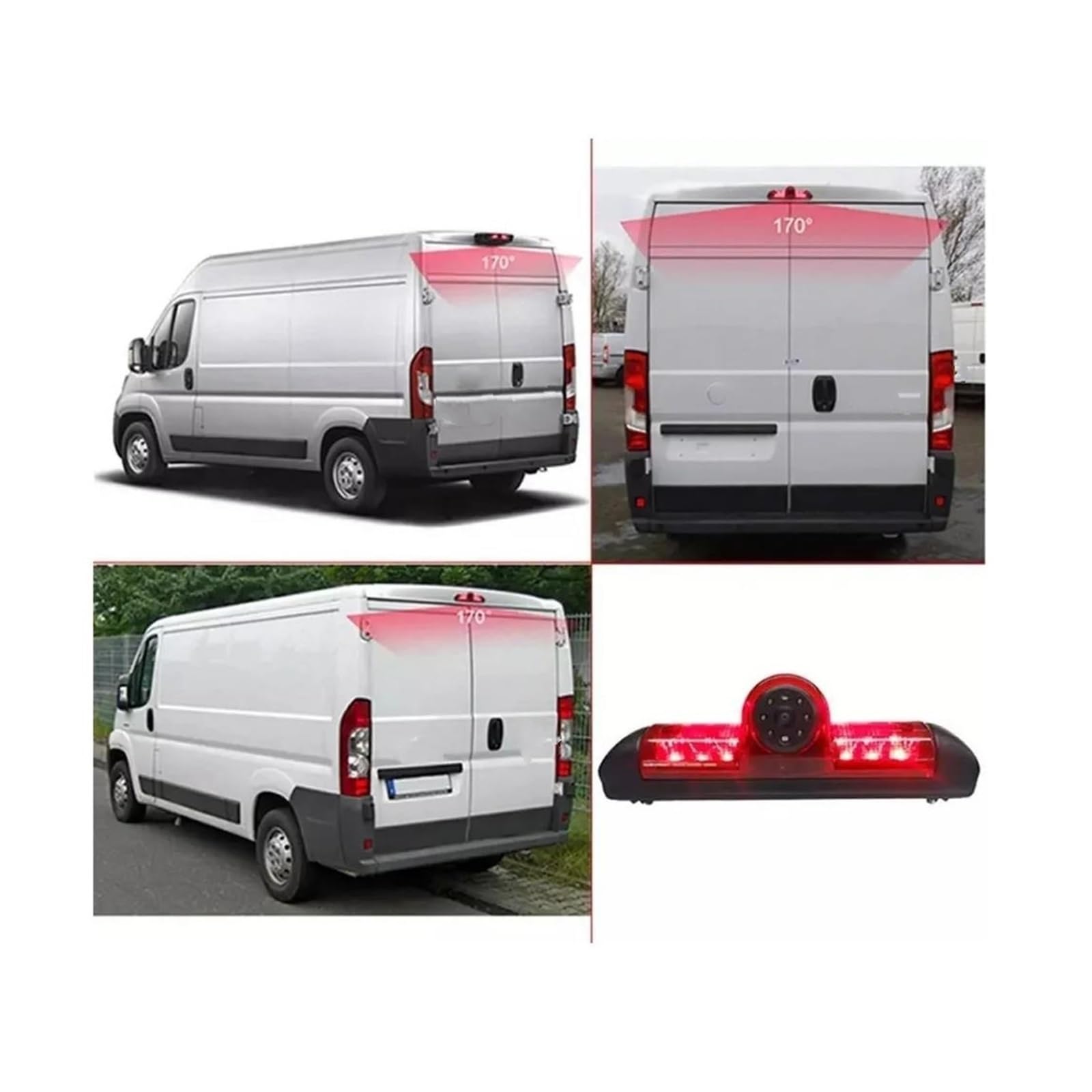 Parkhilfe System Für Peugeot Für Boxer Iii Auto Bremslicht Rückfahrkamera Licht Parkplatz Rückansicht Kamera Rückkamera