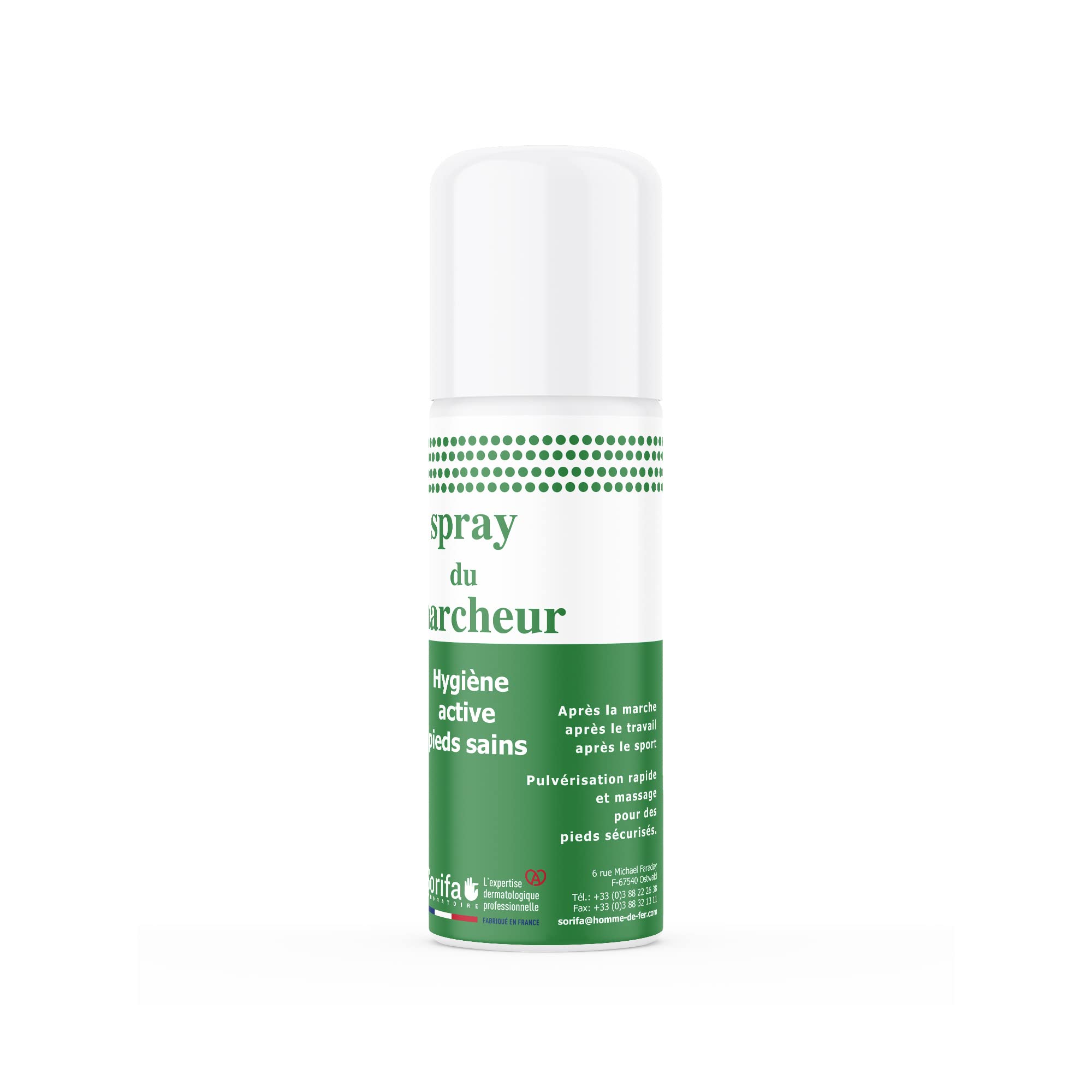 Set di 3 - Spray da passeggio - Igiene del piede e della scarpa - Spray 150 ml senza gas