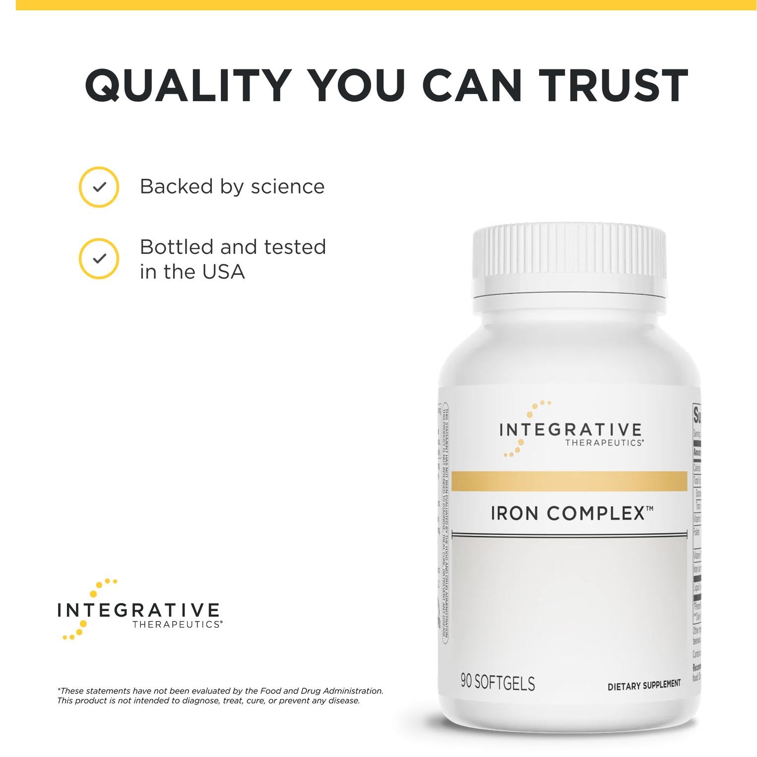 Integrative Therapeutics Iron Complex, 90 Softgels (45 Servings) — Amazon image 6