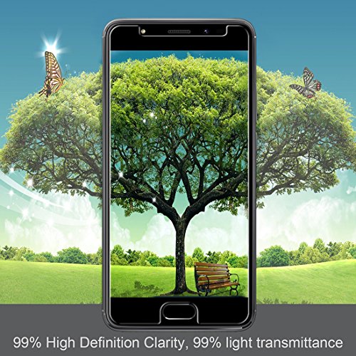 ivoler [2 Piezas] Protector de Pantalla para Wiko U Feel Prime, Cristal Vidrio Templado Premium