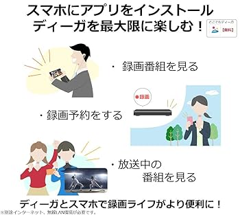 Amazon.co.jp: パナソニック 1TB 3チューナー ブルーレイ