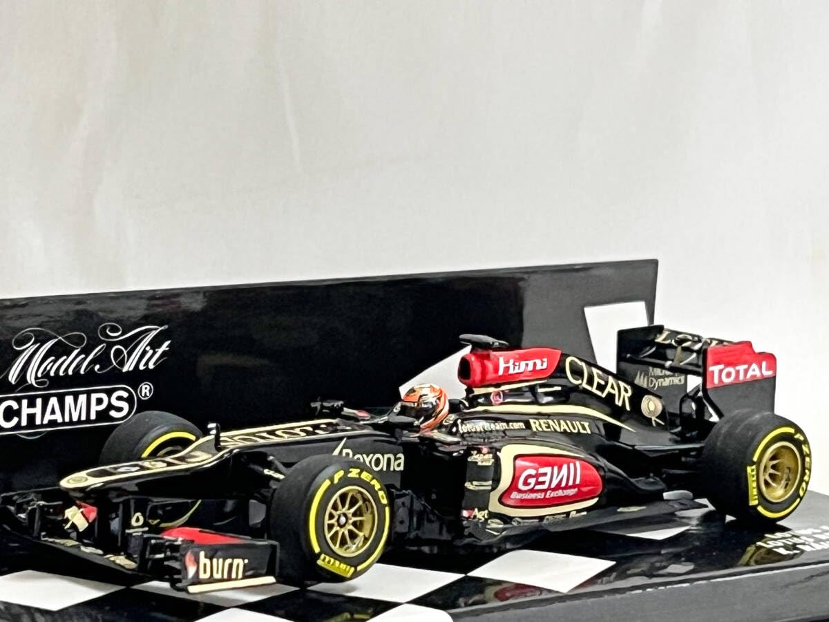 P.M.A F1 1/18 K.ライコネン Lotus E21 2013 1/18 MINICHAMPS 110