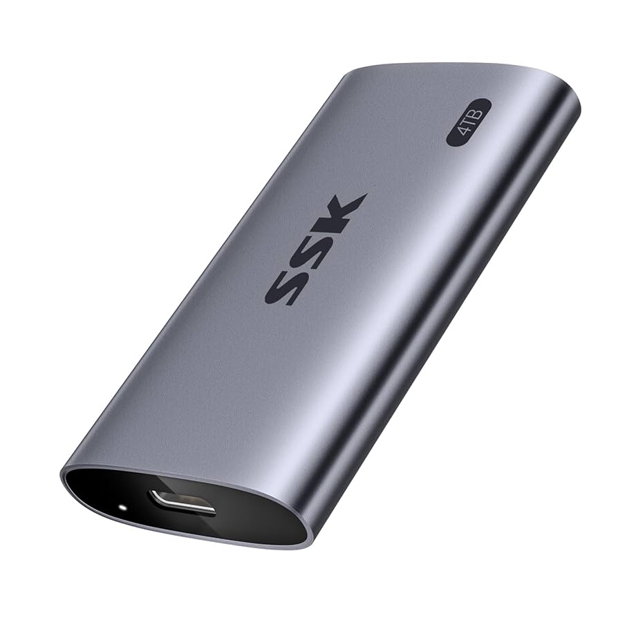 Apple - ssk Amazon.com: SSK External SSD 4TB, up to 2000MB/s External