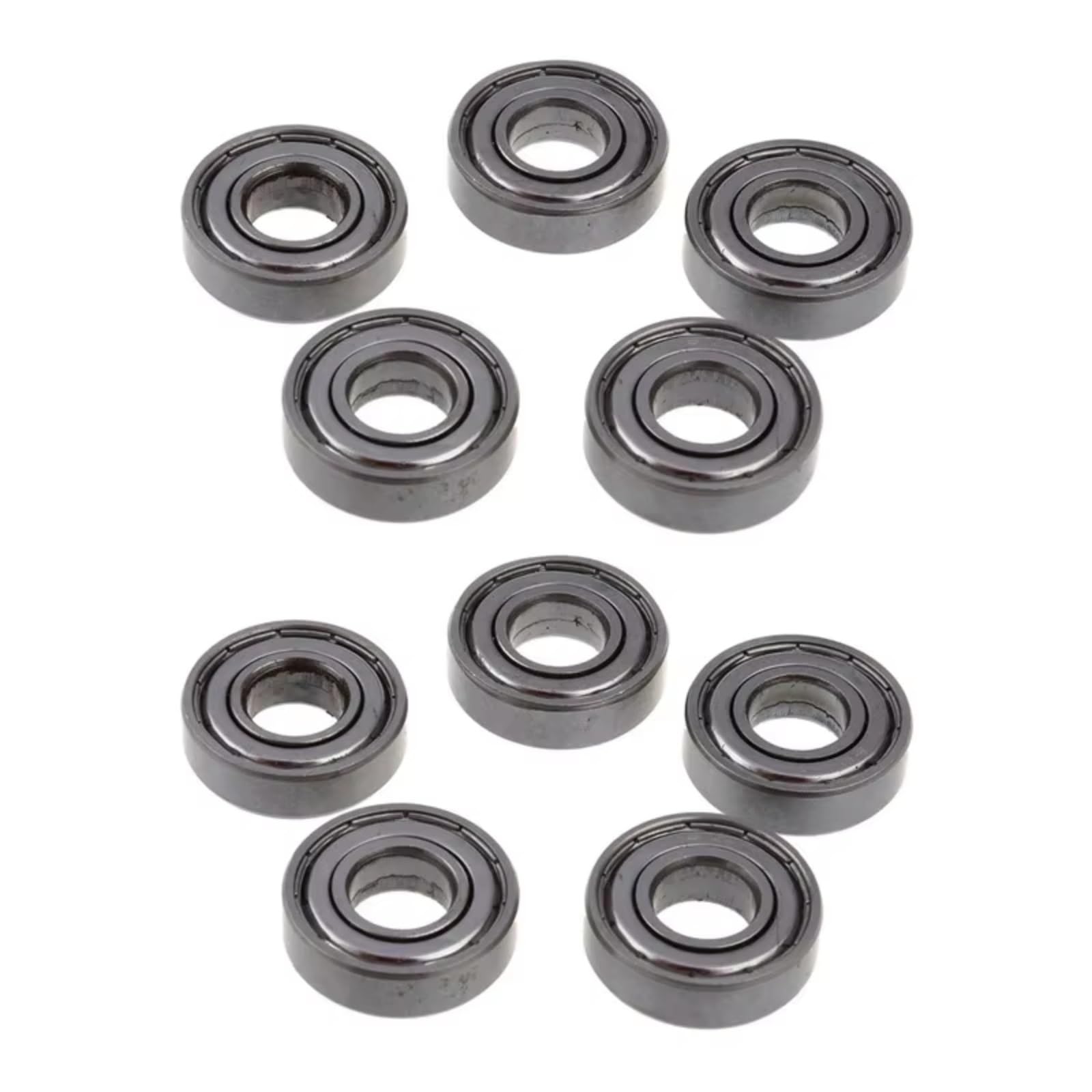 Rodamientos Auto RC 6001Z 10 Piezas 12Mm X 28Mmx8Mm Rodamiento Bolas Radial Ranura Profunda Blindado Modelo Accesorio Ensamblaje Reemplazo Modificado Reapir