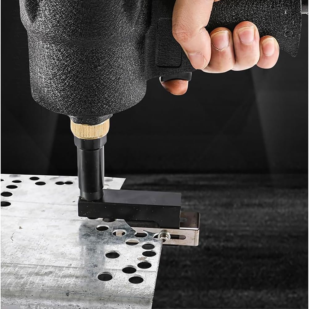 3.2-13mm Pneumatyczny Dziurkacz, Metal Narzędzie Do Dziurkowania Arkusz Panelu Pneumatycznego Wytrzymały Metal Otwór Otwieracz Kołnierzy Do Drzwi I Okien Fabryka Biuro Główna