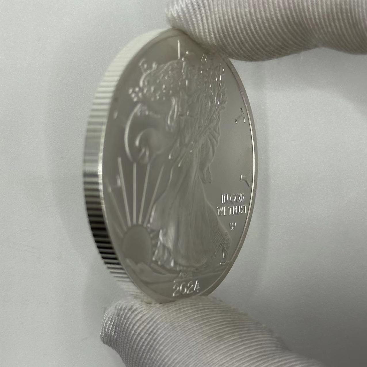 純銀　2024 アメリカ　リバティ 2021-2024 US Coins 1oz The United States Statue of Liberty Silver