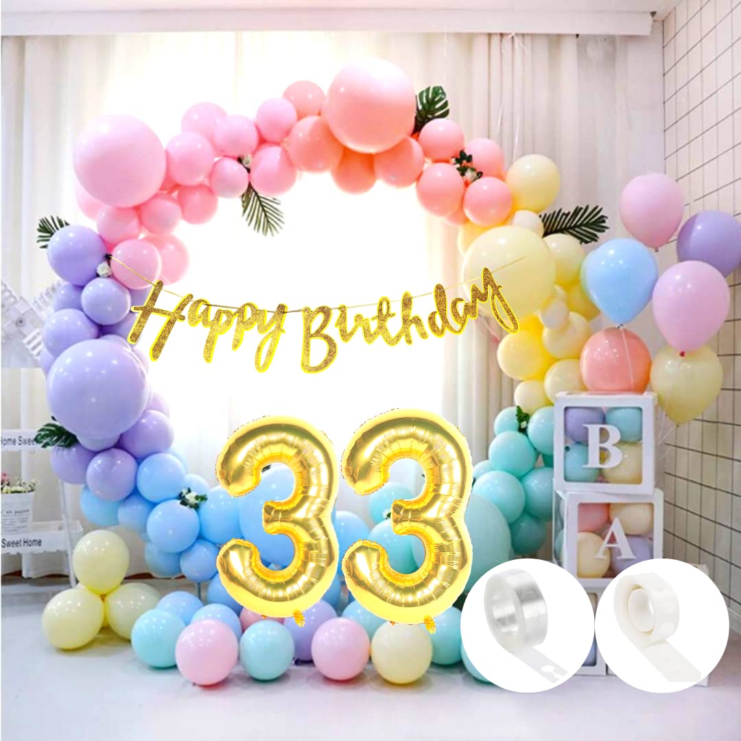 33rd Birthday · Pastel