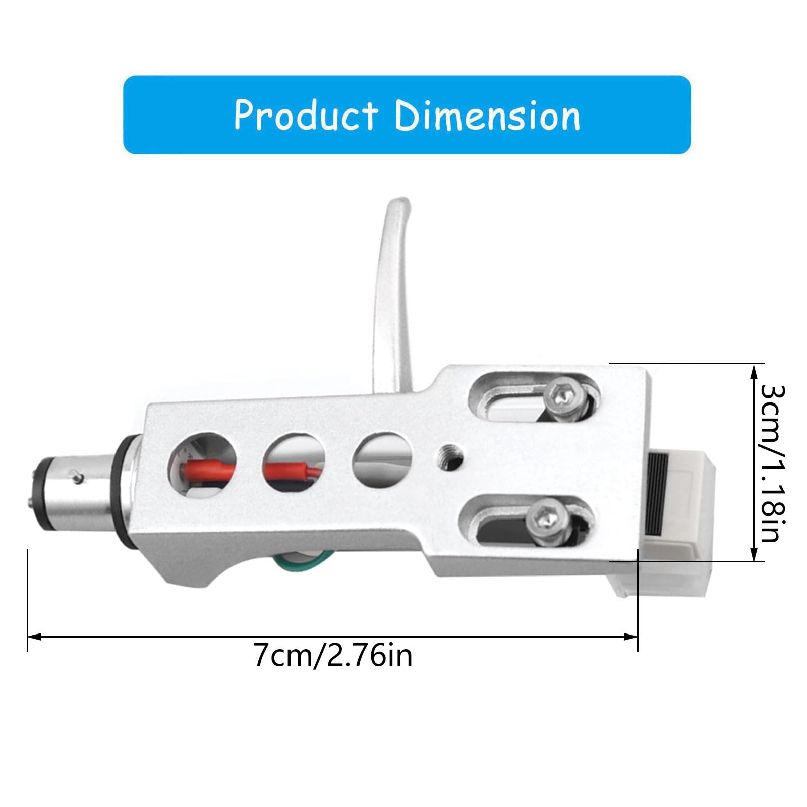 Cartuccia Phono professionale di ricambio per un suono potenziato per gli appassionati di suono chiaro accessorio giradischi AT-3600L SL cartuccia compatibile