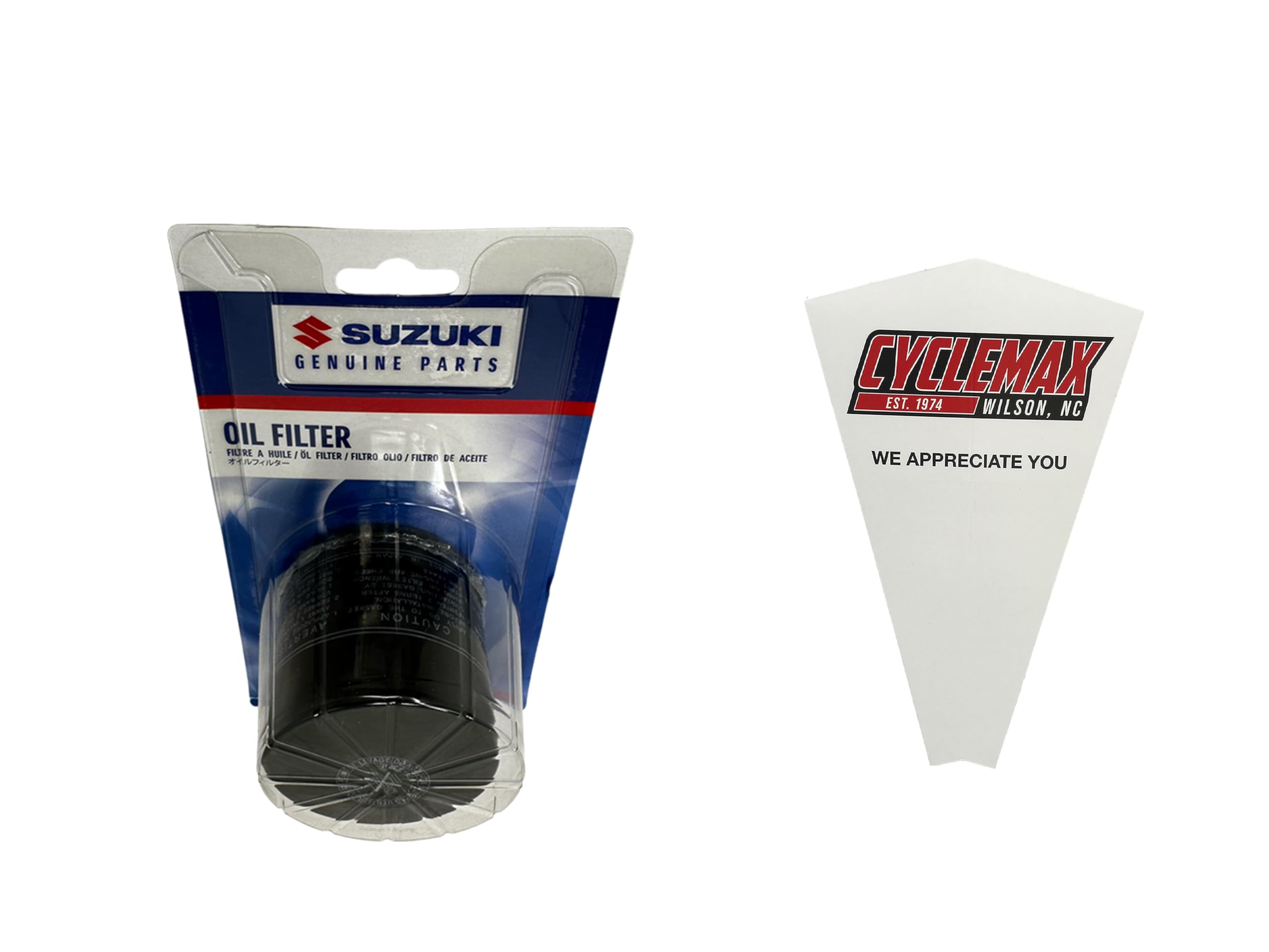 Amazon.com: Cyclemax One Pack compatible with Suzuki Oil Filter