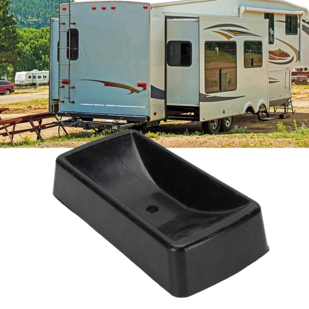 Calzo de Rueda con Rueda Loca Estabilizador de Muelle Compatible con RV Barco
