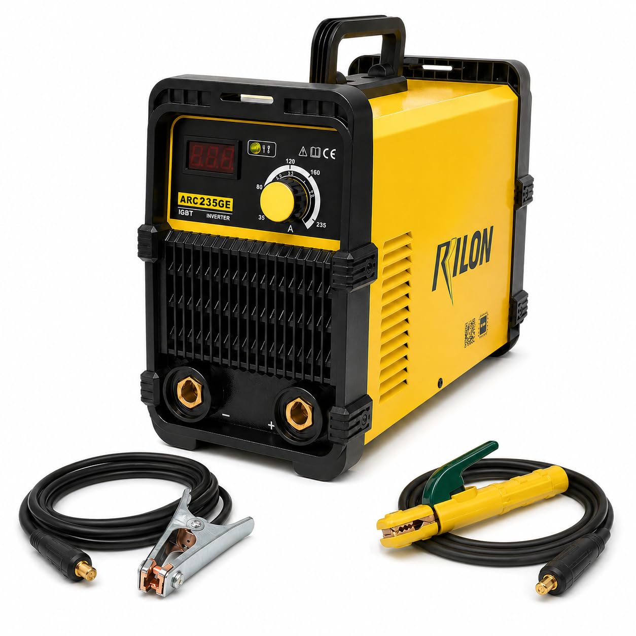 RILON ARC 235GE Welding Machine | True 235A IGBT Welder | RI CHIP Intelligent Control | Hot Start & Adaptive Arc Force | 2.5mm & 3.2mm Rod | Heavy Duty ARC Welder-image-17