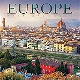 TF Publishing 2017 Monthly Wall Calendar - Europe