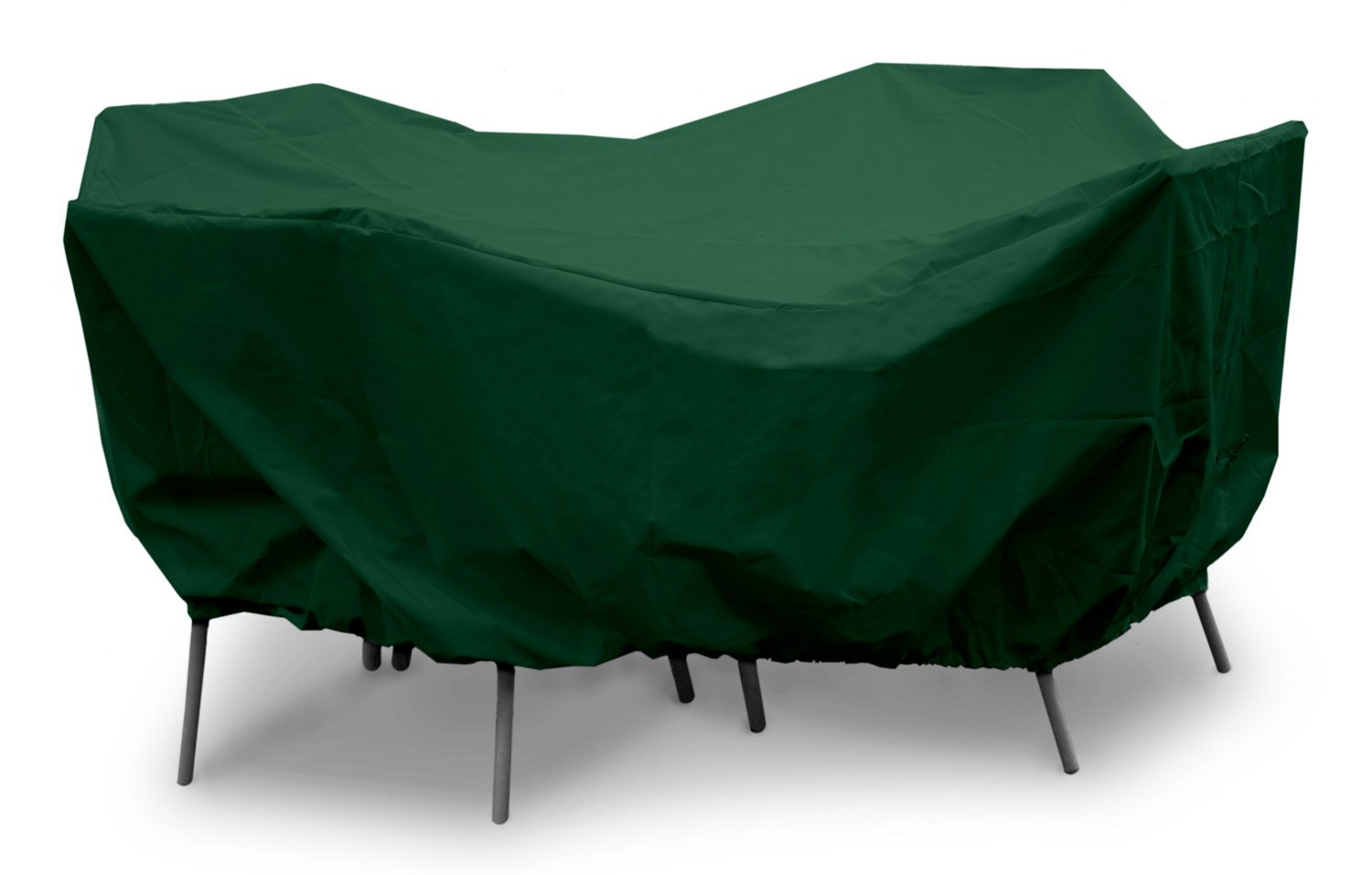 KoverRoos Weathermax 61252 72-Inch Round Dining Set Cover, 108-Inch Diameter by 28-Inch Height, Fore