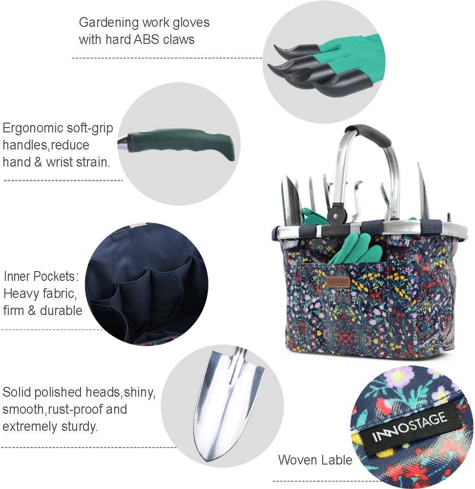 Black Friday - 40% OFF Garden Tools Set with 11 Pieces Hand Tools for Women, Garden Tools Bag with Heavy Duty Tools, Garden Tool Organizer with Foldable Handle, Gardening Gifts for Mom Thanksgiving Day-Multi-color Exclusive Discount 90% Price Garden Tools Set with 11 Pieces Hand Tools for Women, Garden Tools Bag with Heavy Duty Tools, Garden Tool Organizer with Foldable Handle, Gardening Gifts for Mom Thanksgiving Day-Multi-color