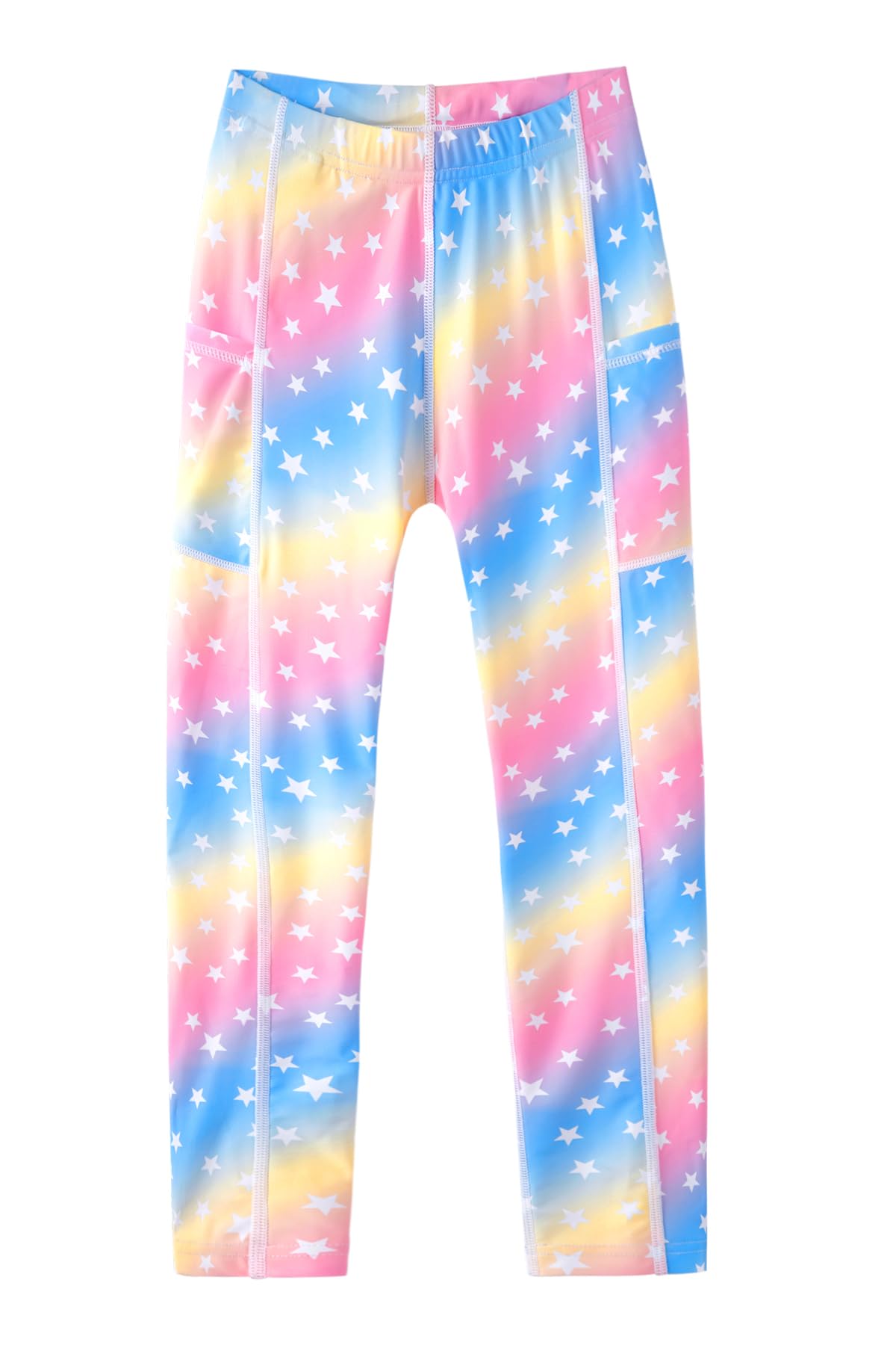Kid Swim Pants Girls Boys Pockets Lined UPF 50+ Quick-Dry