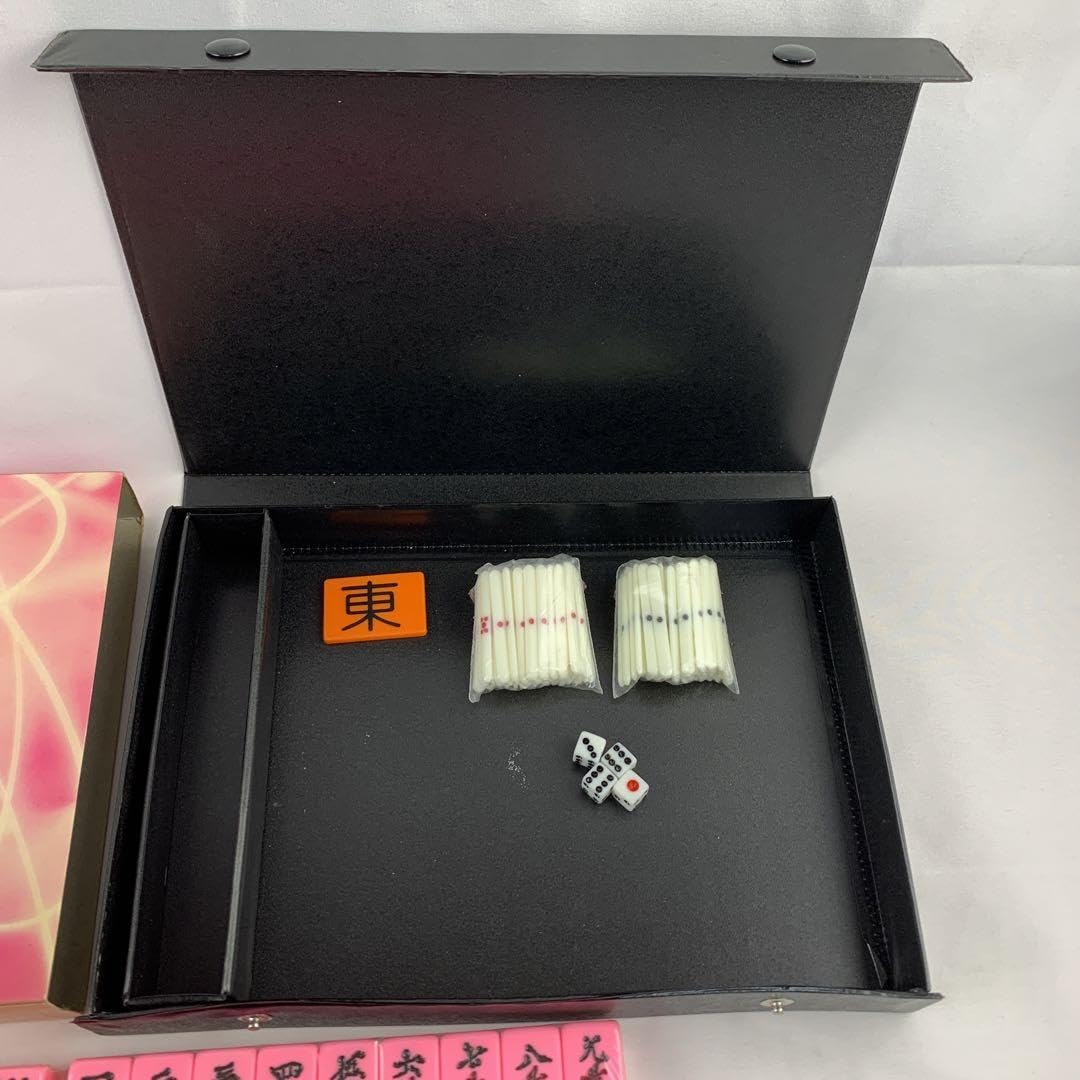 ★レア★未使用★ ピンク色 麻雀牌 麻雀牌 ピンク色 桃龍牌 - メルカリ