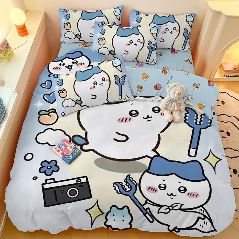 Amazon｜寝具カバーセット 布団カバー シーツ ちいかわ 枕カバー