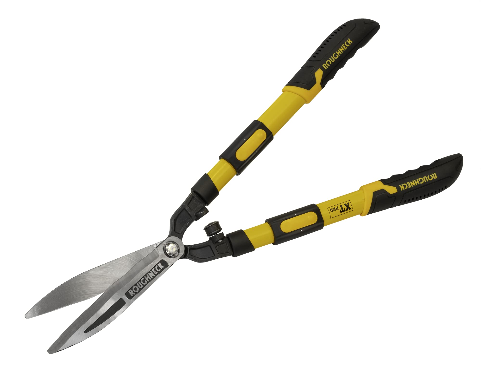 Roughneck Yellow Xt Pro Hedge Shears - Telescopic 700Mm/27½-895Mm/35¼