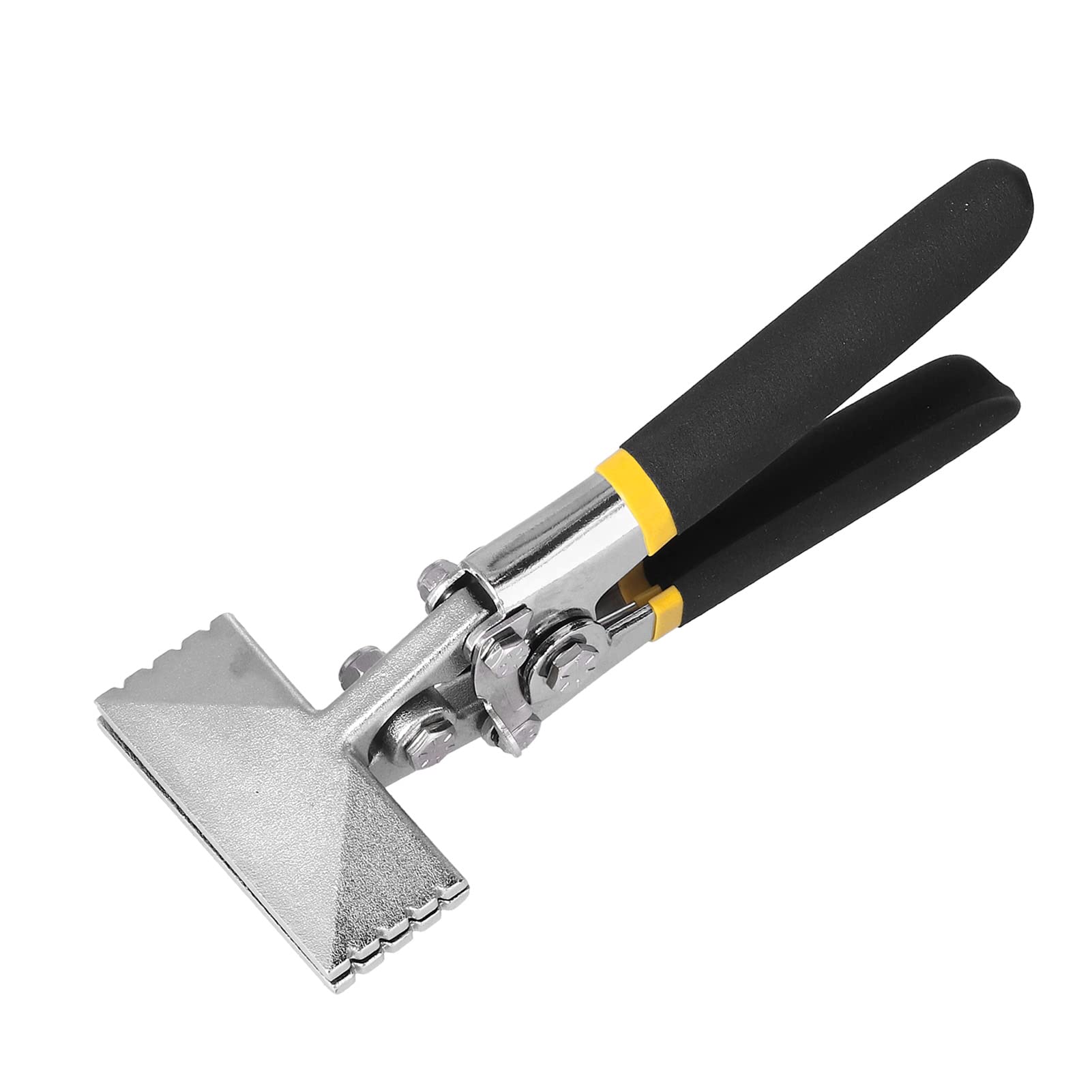 Nutriess Hand Seamer Pliers Metal Bending Tool 150MM Multifunctional Straight Bending for Plate Metals Conduit (80MM bend pliers (straight model))