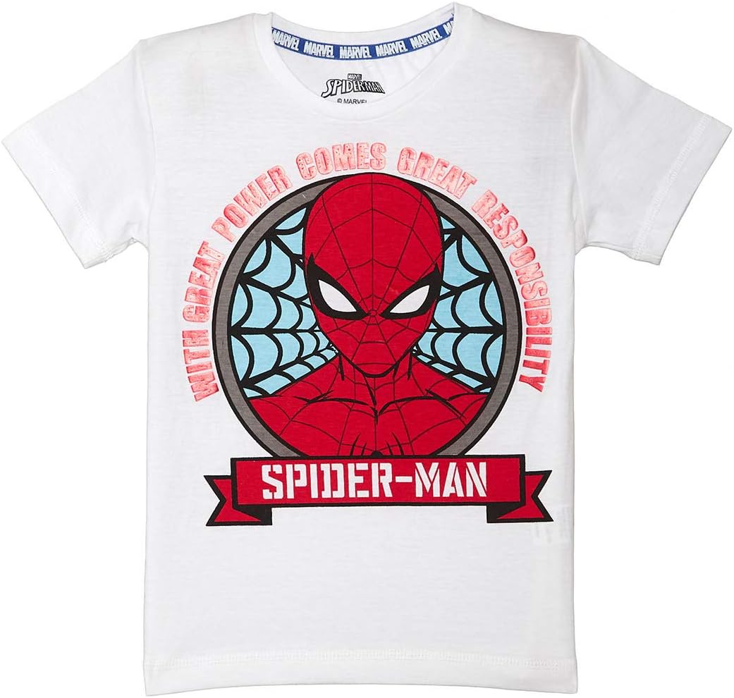 Spiderman Boy's Half Sleeve T-Shirt