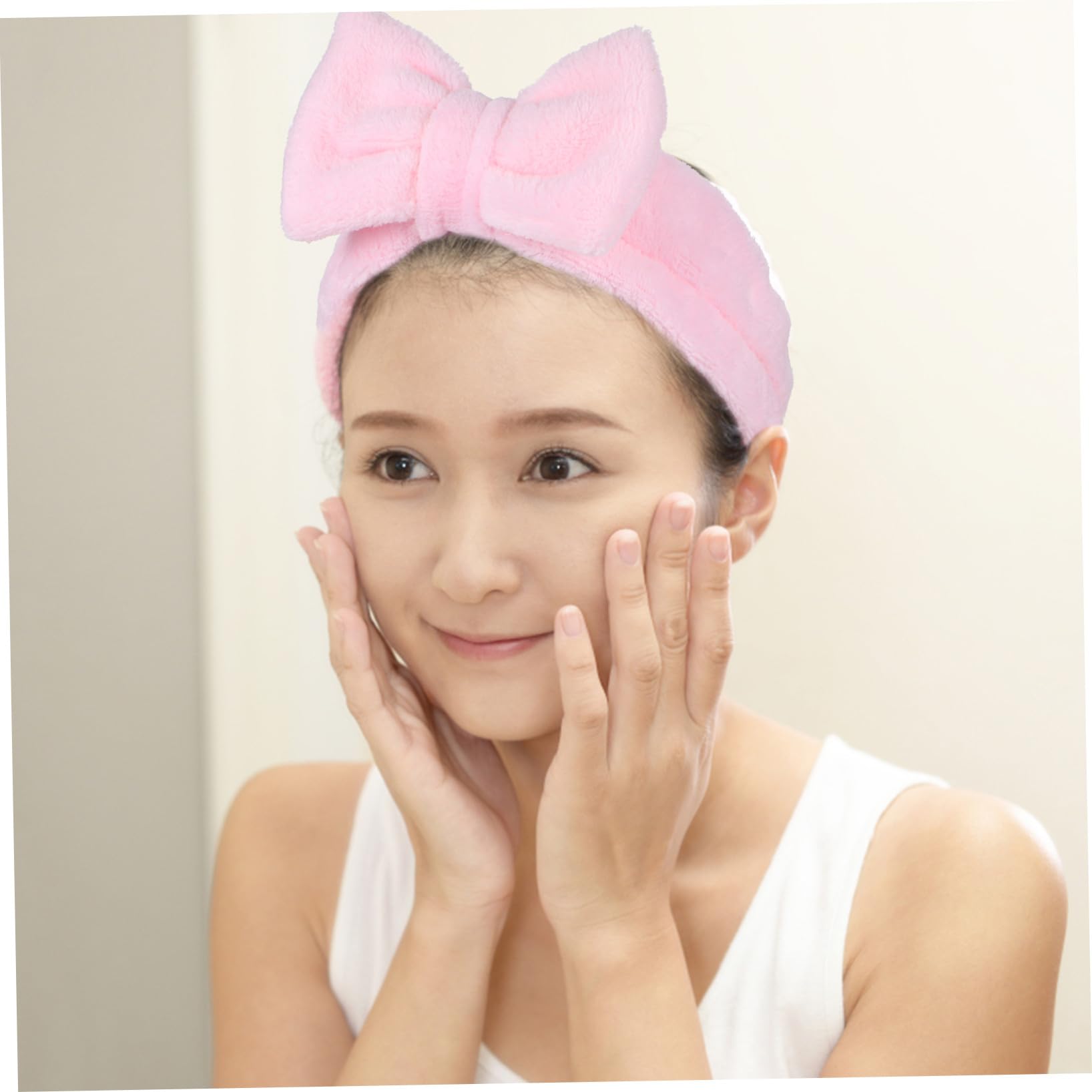 FRCOLOR 12pezzi Fasce Per Spa Headband Elastiche Per Makeup e Fasce Per Trattamenti Adatte Sport Grigie
