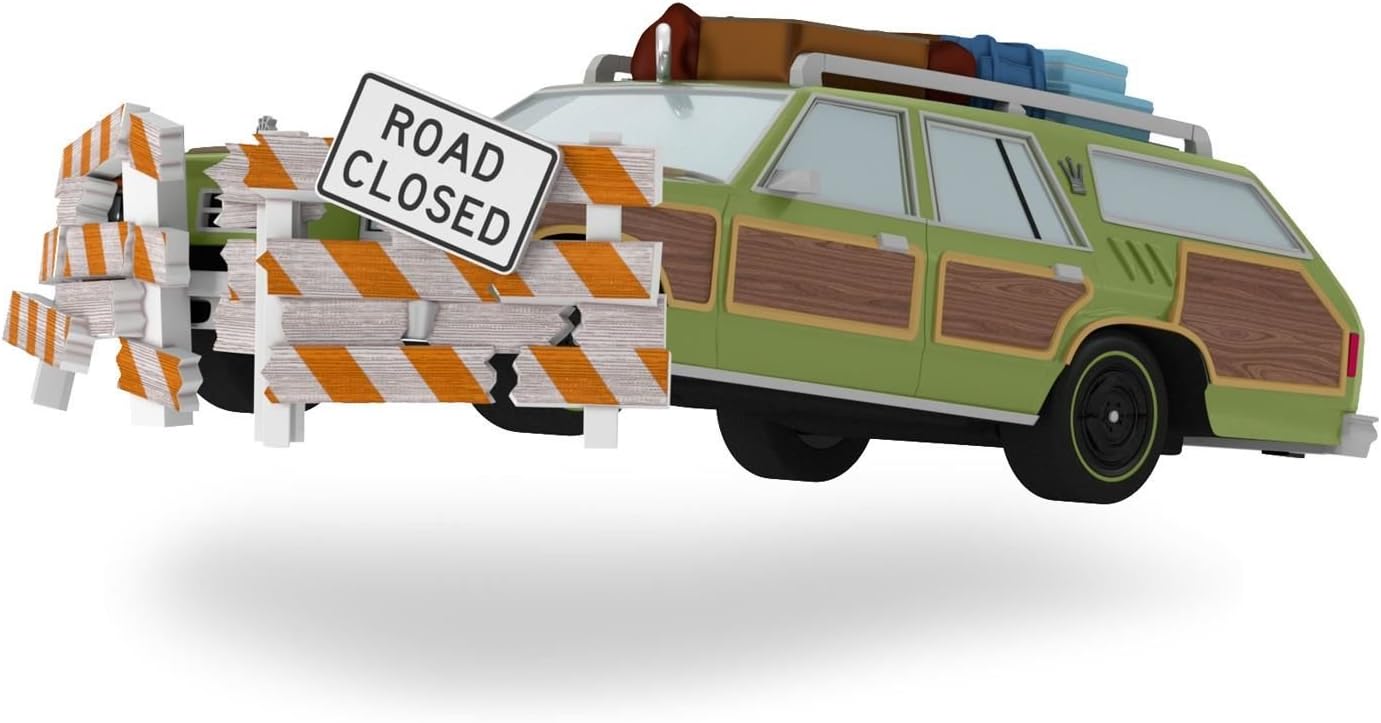 Hallmark Keepsake National Lampoon's Vacation Family Truckster Takes Flight Holiday Ornament