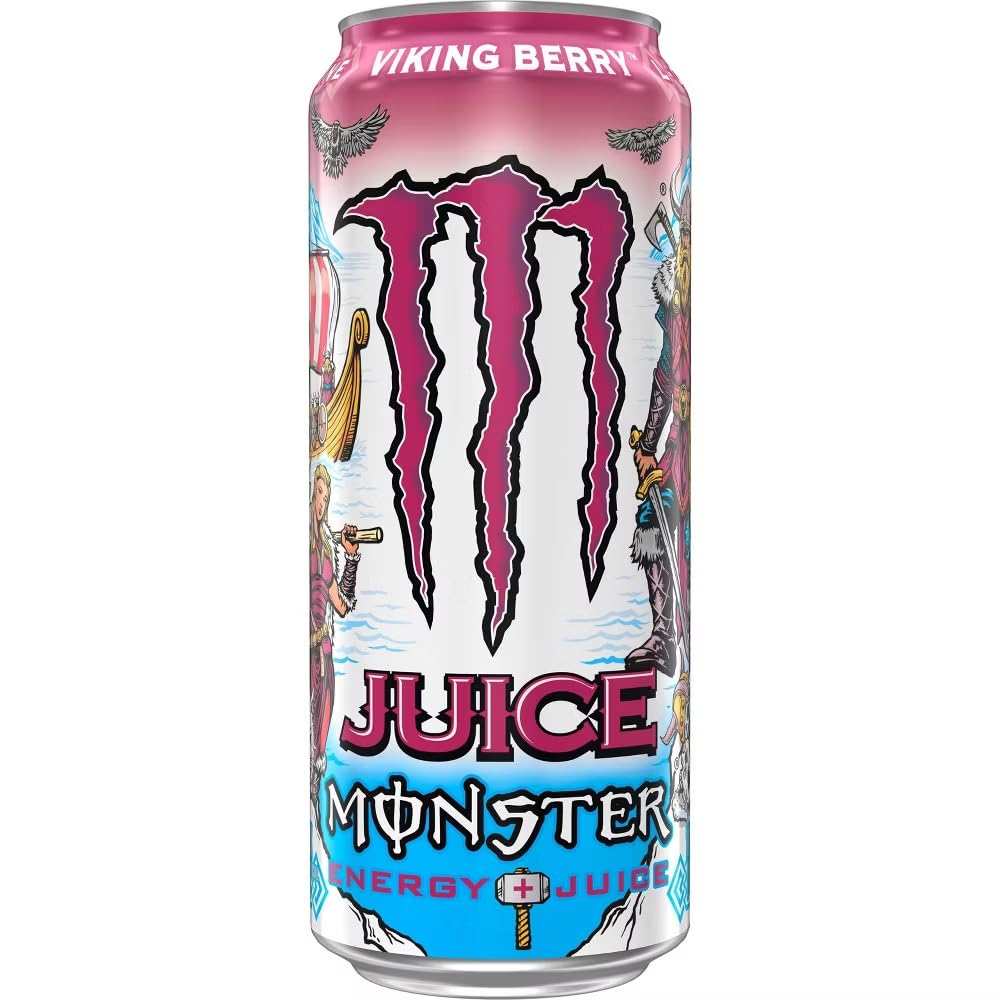 Monster Energy Viking Berry Flavored Carbonated Energy Drink Taurine, Caffeine, By Savoy Impex 500ml-picture-11