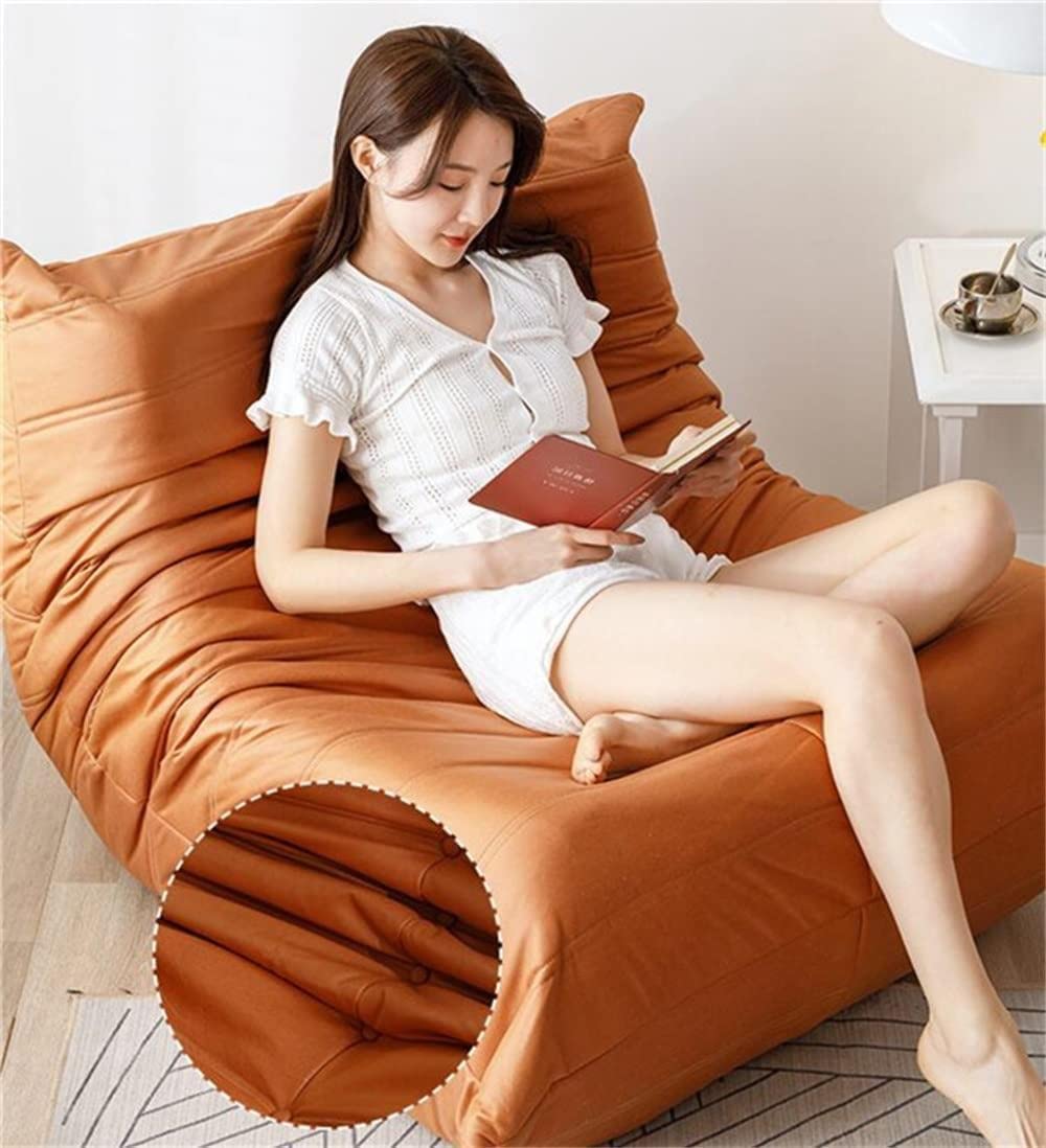 Fauteuil De Sol Rembourré Réglable - Canapé Paresseux Pour Salon, Chambre, Jeux Vidéo - 4
