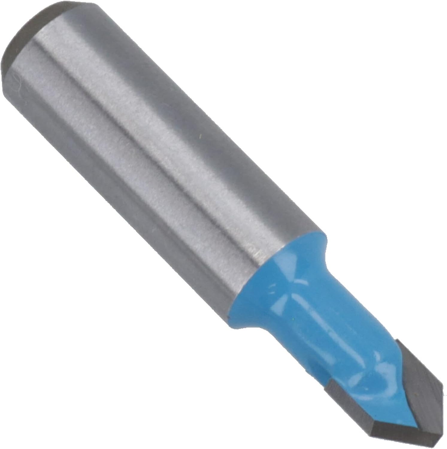 TCT V Groove Router Cutter Cutting Bit 9.5mm D 90 Degree Angle 1/2" Shank