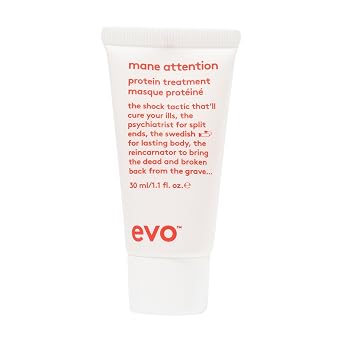 EVO Mane Attention Protein Treatment for Color-Treated Hair - Repairs, Strengthens & Moisturizes Weak Hair