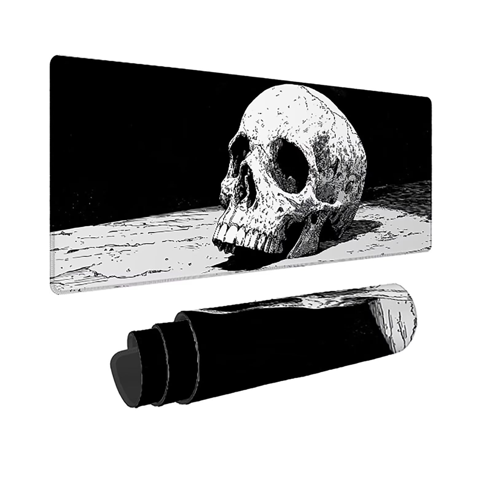 Podkładka pod mysz do gier XXL Scorpio czarna, podkładka pod mysz XXL - 1400 x 600 x 3 mm, podkładka pod mysz matowa, bardzo duża z tkaniny, antypoślizgowa podstawa, dla graczy, osobista -43173
