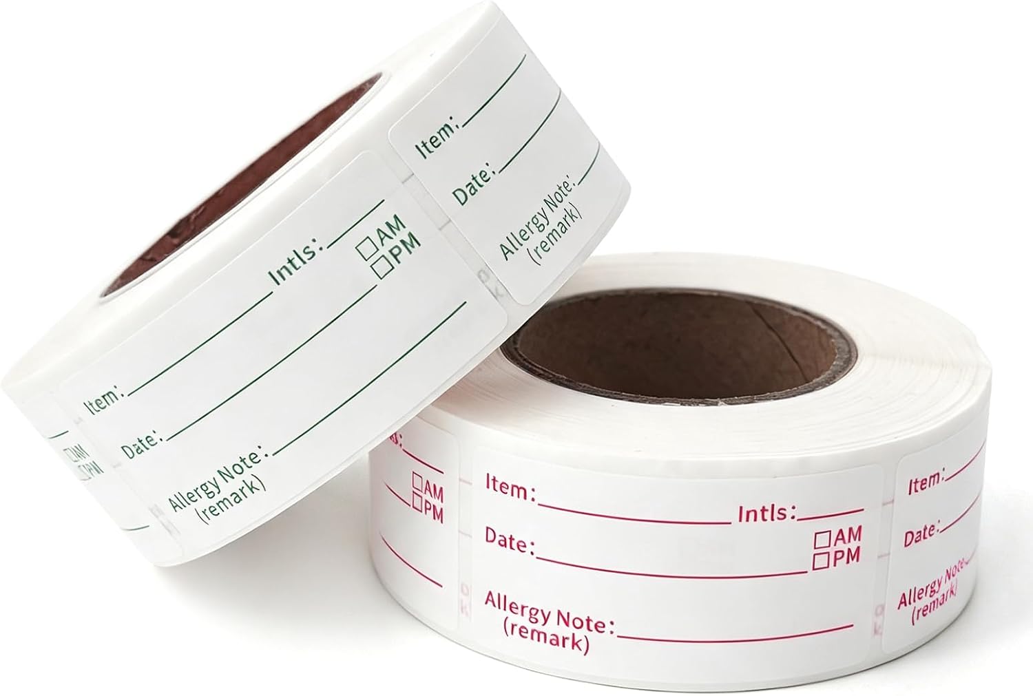 1000PCS Removable Food Labels, 1x2” Date Stickers Freezer Labels