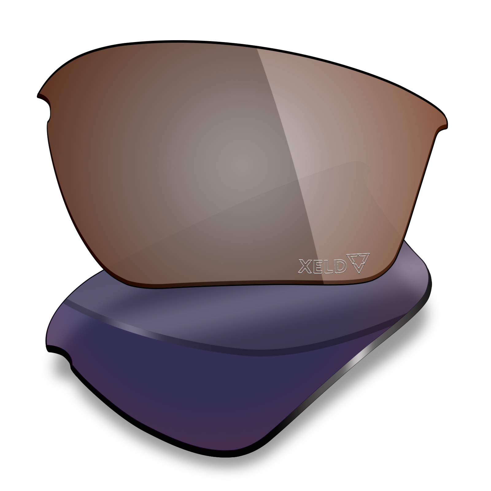 Mryok XELD Replacement Lenses for Oakley Half Jacket 2.0 XL OO9154-62mm - Vivid Bronze