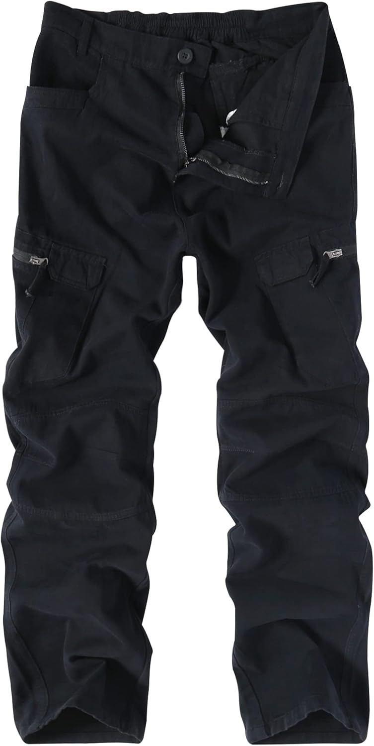 APTRO Men's Cargo Pants Camo Casual Work Military Tactical Pants