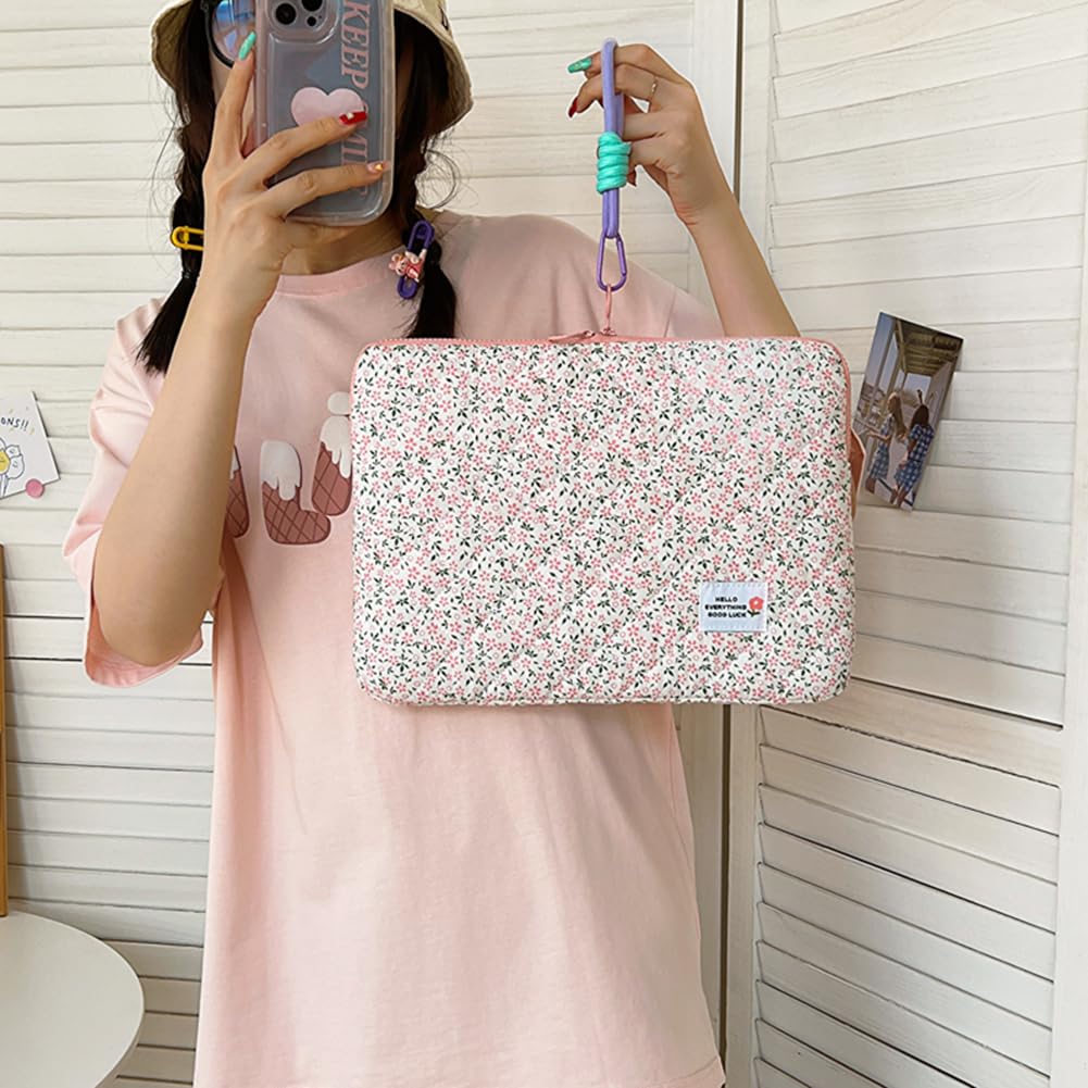 Housse Ordinateur Portable Starnearby - Étui Floral Protection 11-16 Pouces
