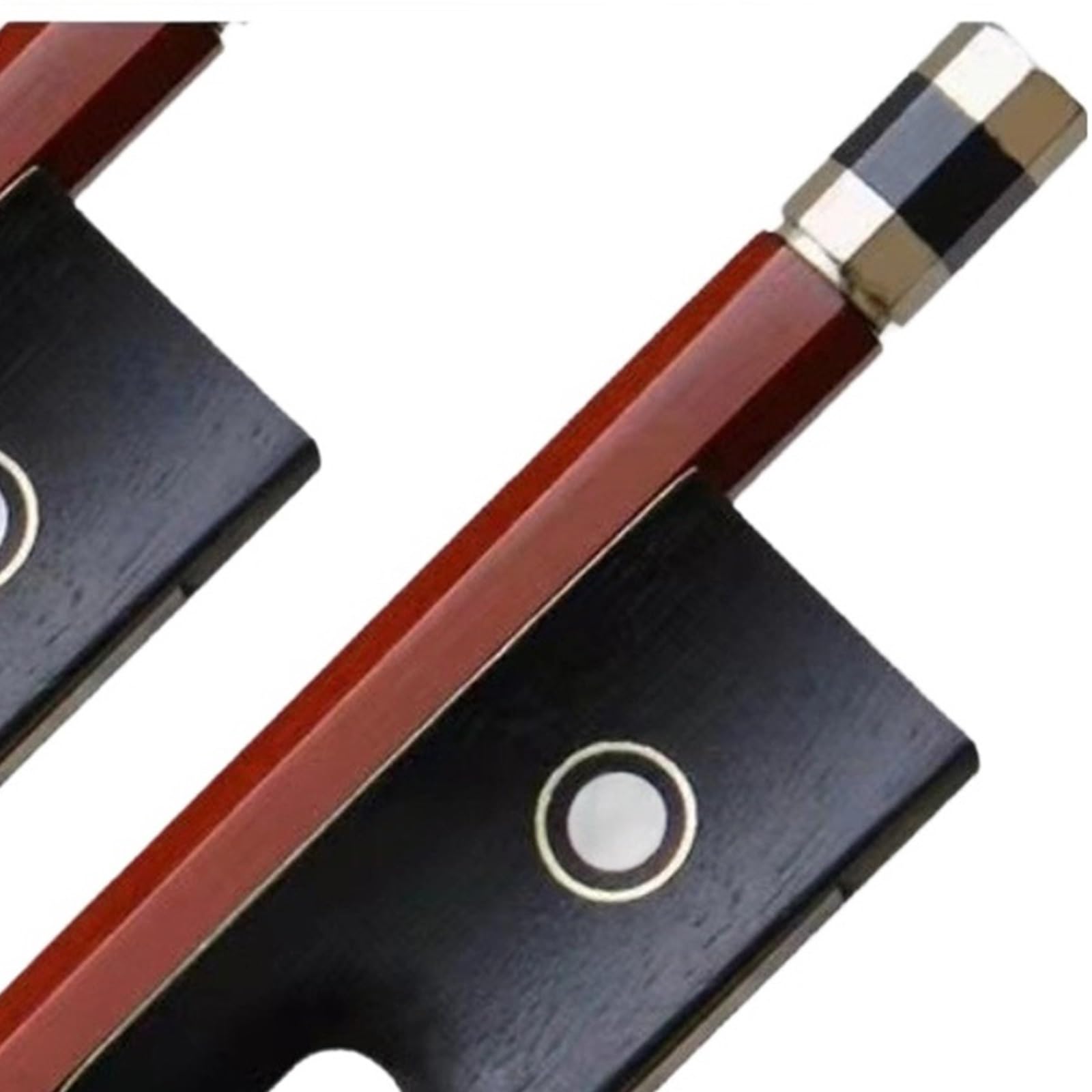 Arcos De Violín Profesionales Arco De Violín Sándalo Rojo O Ébano Guqin Crin Natural(1-2 Size)