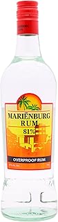 Marienburg 81 Overproof Rum 70cl 69 ABV