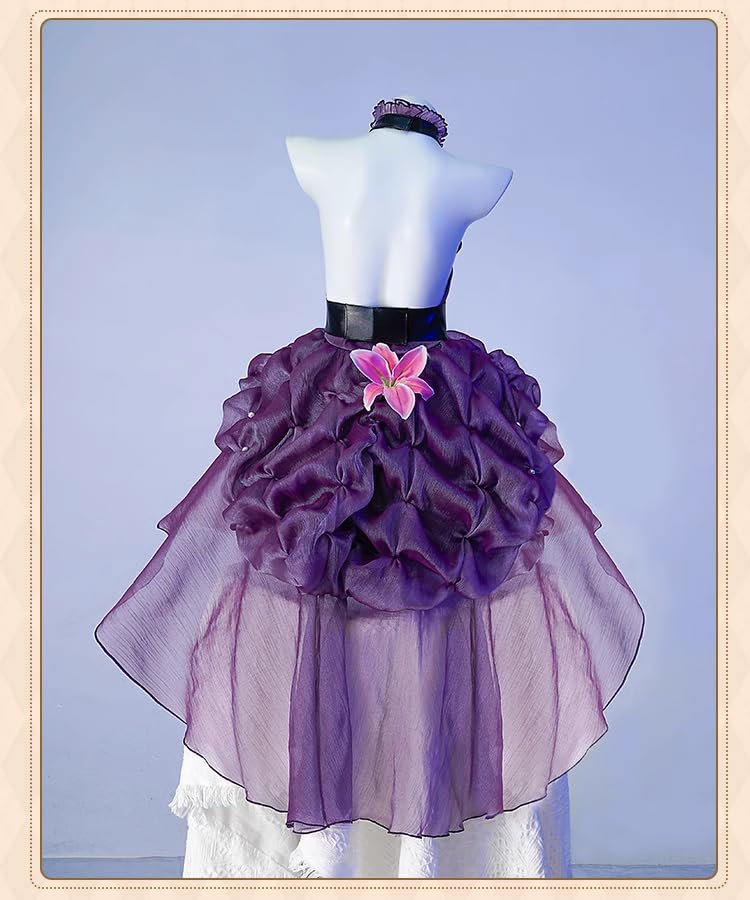 Amazon.co.jp: 世紀エヴァンゲリオン 綾波 レイ 花の言葉 コスプレ衣装