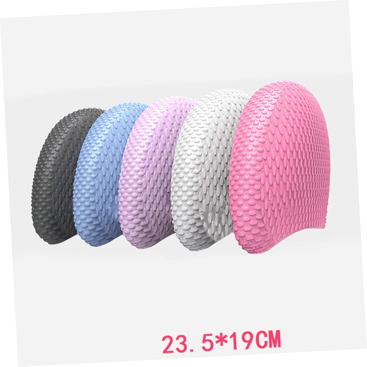 HANABASS cuffia da nuoto da donna cuffie impermeabili piscina cuffia piscina impermeabile cuffia da nuoto per cuffia da nuoto da uomo cappelli cuffie piscina Cappello da nuoto bianca