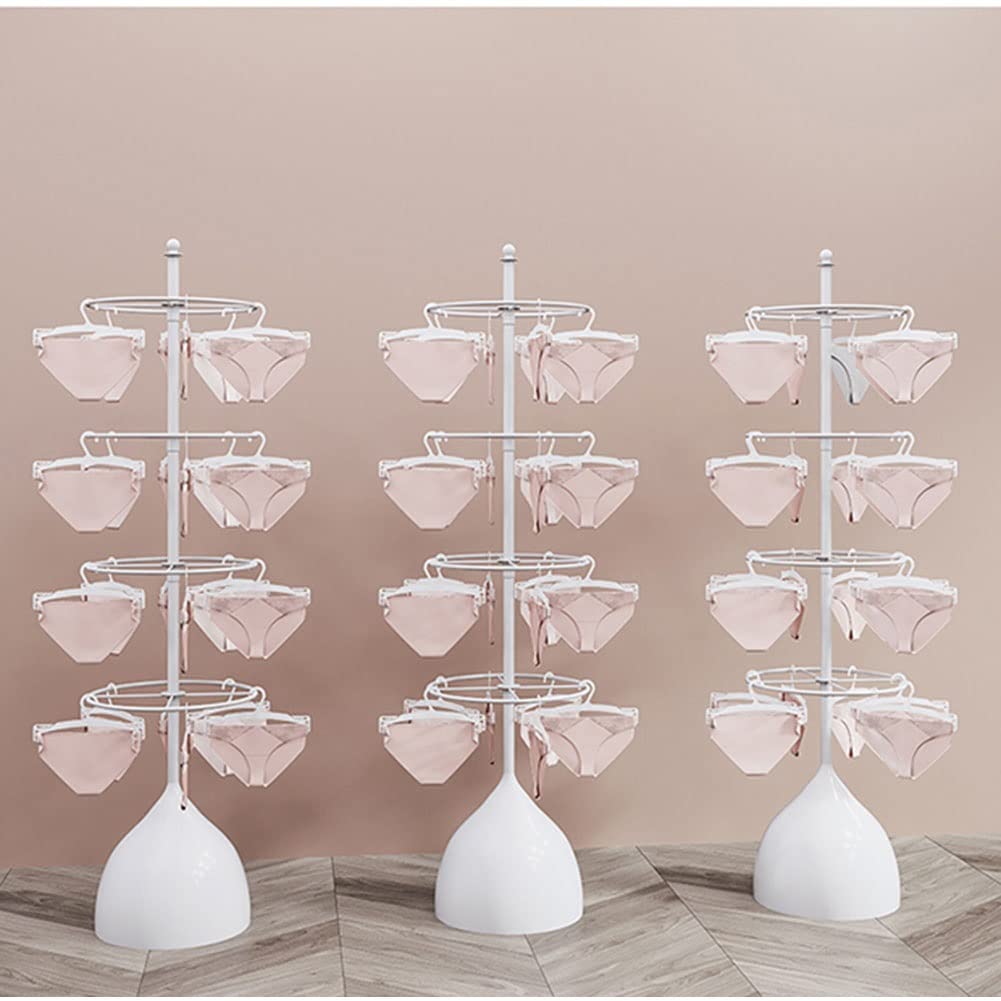 Présentoir commercial à plusieurs niveaux pour magasin de vêtements et rangement professionnel