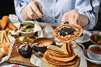 Vista 8 de Agustson Caviar de Huevas de Lumpfish Negro, 12 Onzas