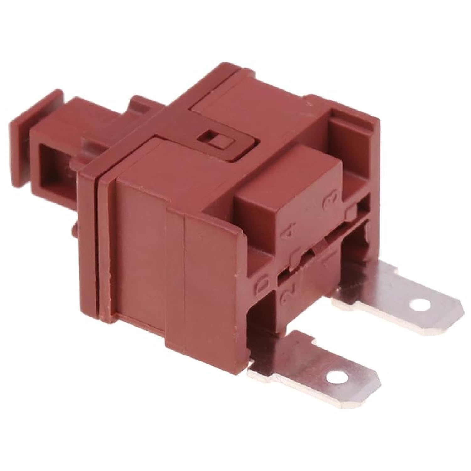 KAN-L5 2Pin Self-Lock Key Switch Water Heater Vacuum Cleaner Switch 7.5A 250VAC Button Power Switch Lock Switch