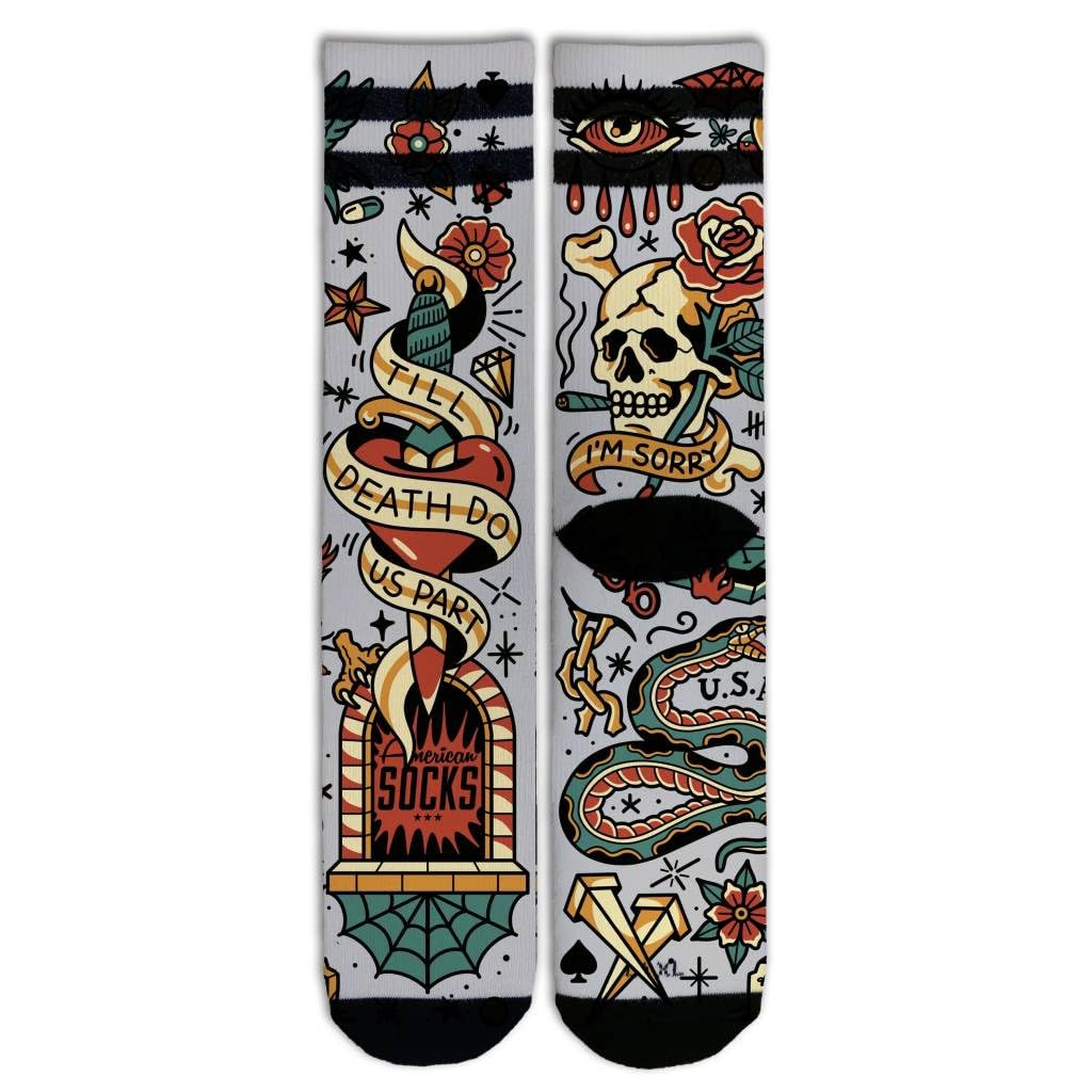 American Socks Unisex Multi-Coloured Leisure Sock, 42-46
