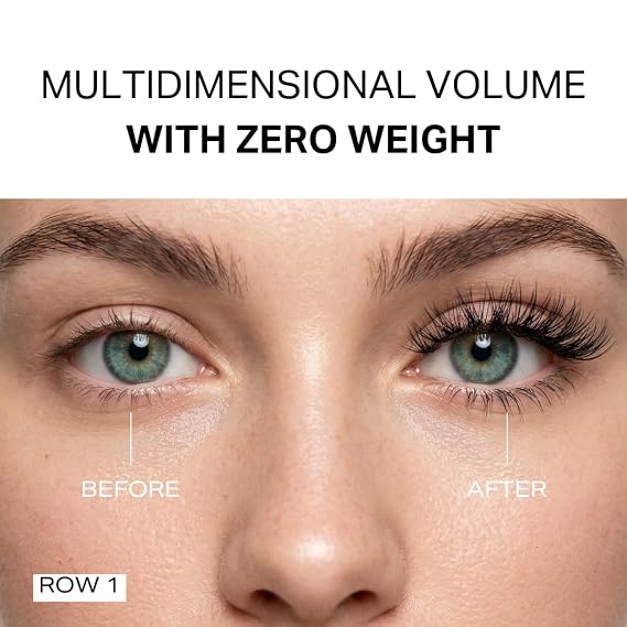 Y'OUR DIY Lash Extension Duo - 14mm, C-Curl, 3D Volume Clusters | Beginner Friendly Adhesive Eyelashes Extension Individual Set | With 7-Day Hold Bond & Seal for Long Lasting Adhesive Eyelash