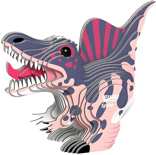 Miniatura 3 de Eugy Spinosaurus - Rompecabezas 3D de dinosaurio, 24 piezas, ecológico, juguetes educativos para niños, niñas y niños a partir de 6 años