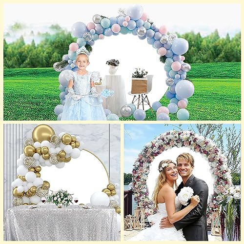 SDOTPMT Diameter 5ft Pure Black Round Cover, Abstract Solid Color Circle Backdrop, Adults art Portrait Photo Photography - Image 4