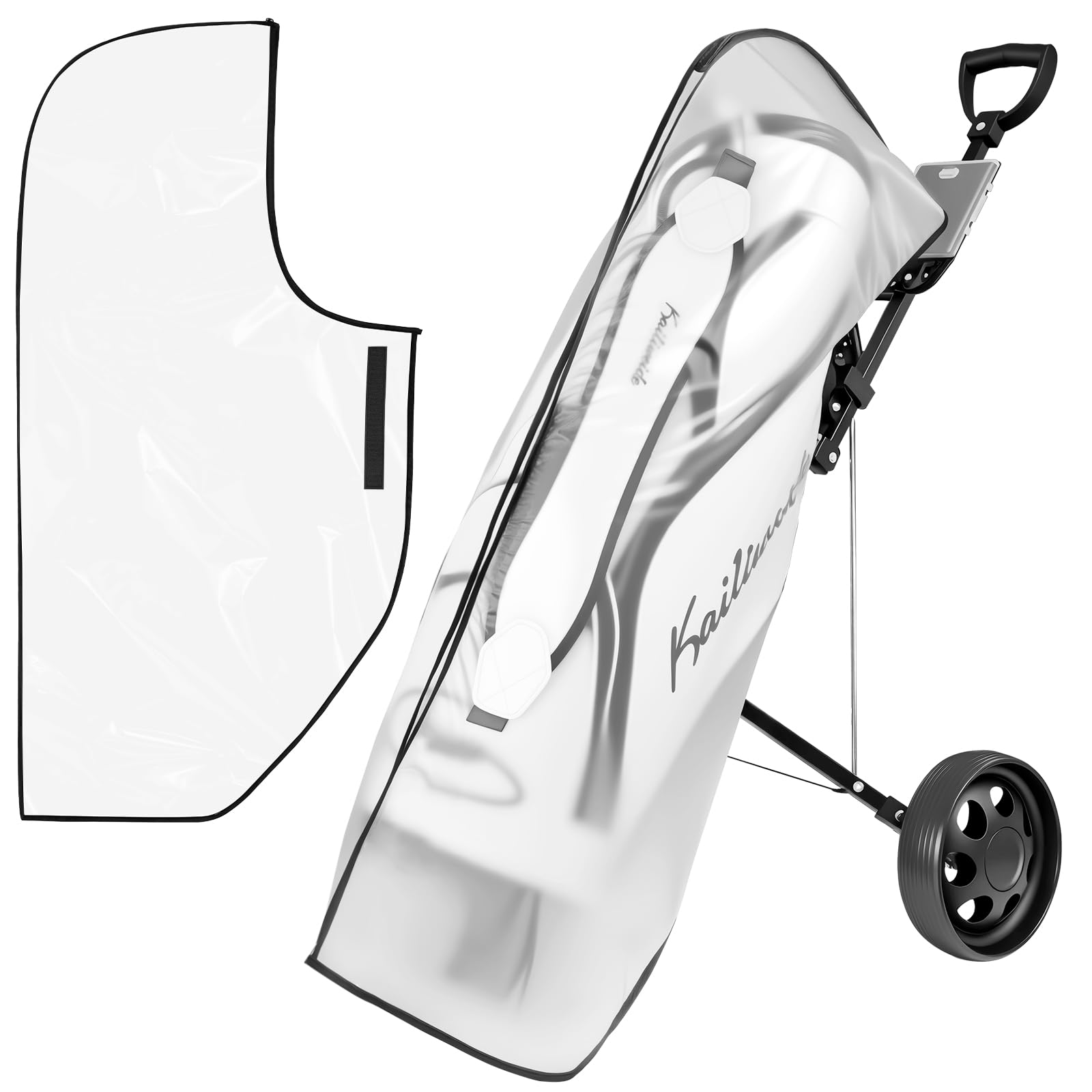flintronic Sac de Golf, Couverture de Pluie de Sac de Golf, Housse de Voyage G-olf, étanche à la Poussière et Coupe-Vent, pour Voyage, Voyage, Femmes, Hommes, Golfeurs