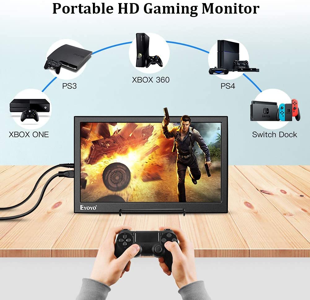 Amazon.co.jp: ポータブルモニター Eyoyo モバイルモニター 13.3インチ