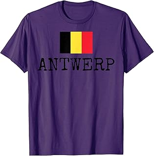 Antwerp Belgium Vacation Belgians Souvenir Women Men T-Shirt