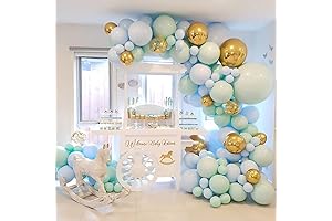 Charming Blue Boy Baby Shower Decorations